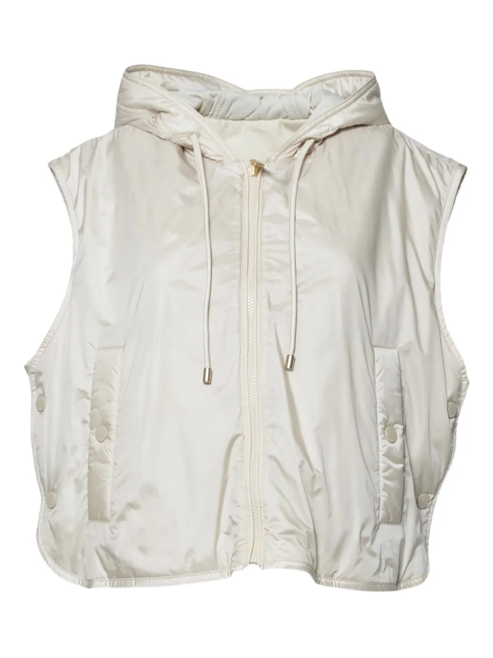 Weekend Max Mara Gilet met capuchon Wit