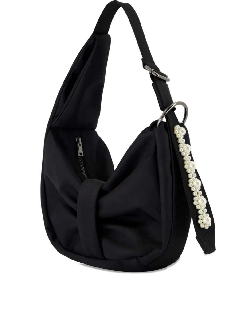 mini Sling Bow beaded shoulder bag
