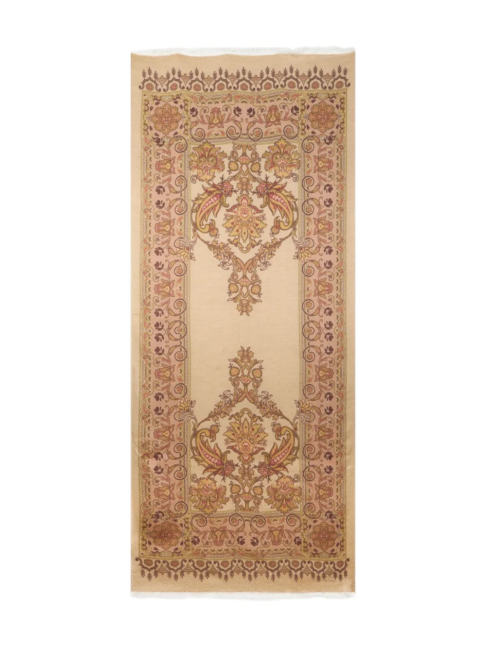 ETRO jacquard-paisley scarf Beige