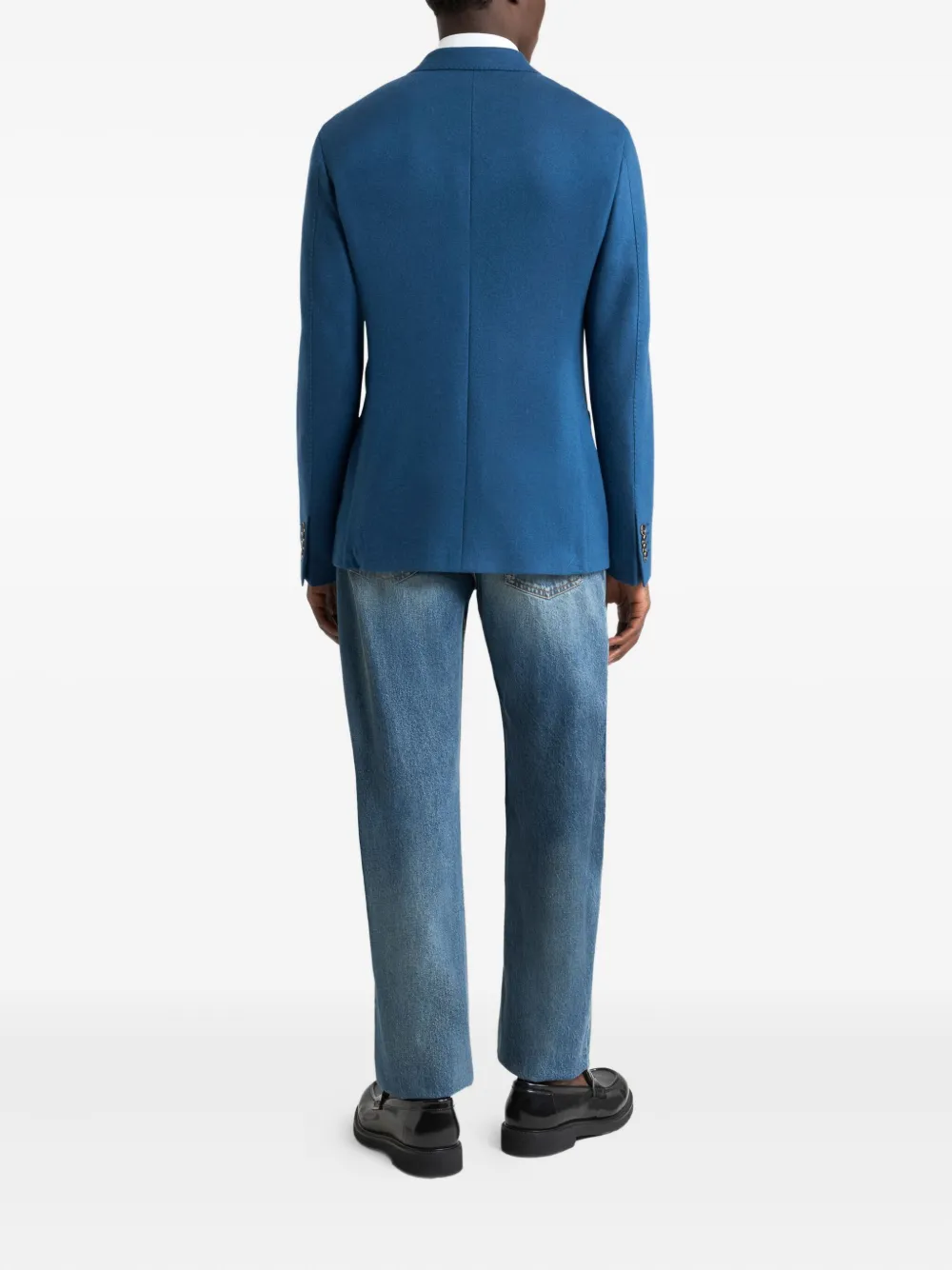 ETRO single-breasted blazer Blauw