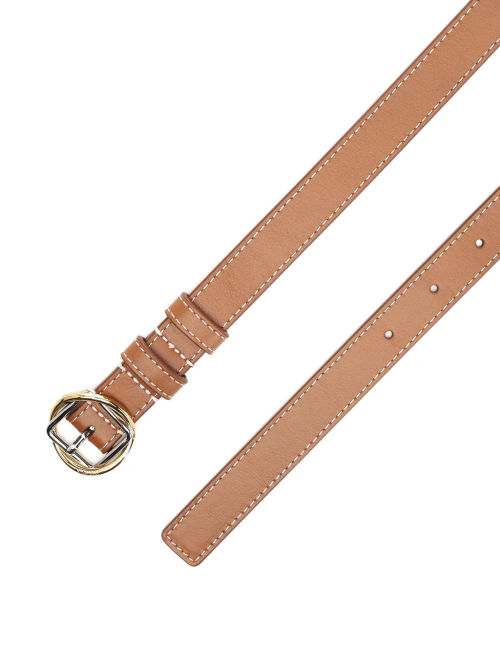 Jacquemus The Salon leren riem Bruin
