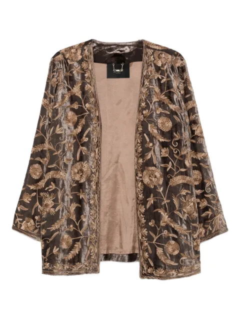Seventy embroidered velvet coat
