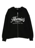 HOMIES MARBELLA essentials zipper hoodie - Black
