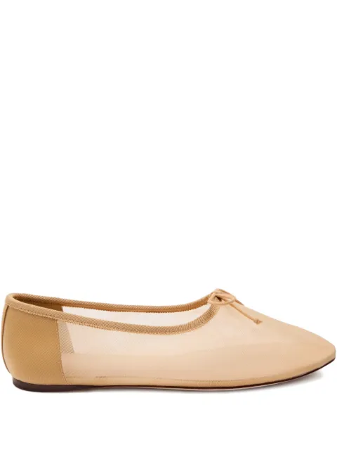 Loeffler Randall باليرينا مسطح 'لاندون' بزينة ربطة