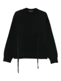 FEDERICO CINA crew-neck sweatshirt - Black