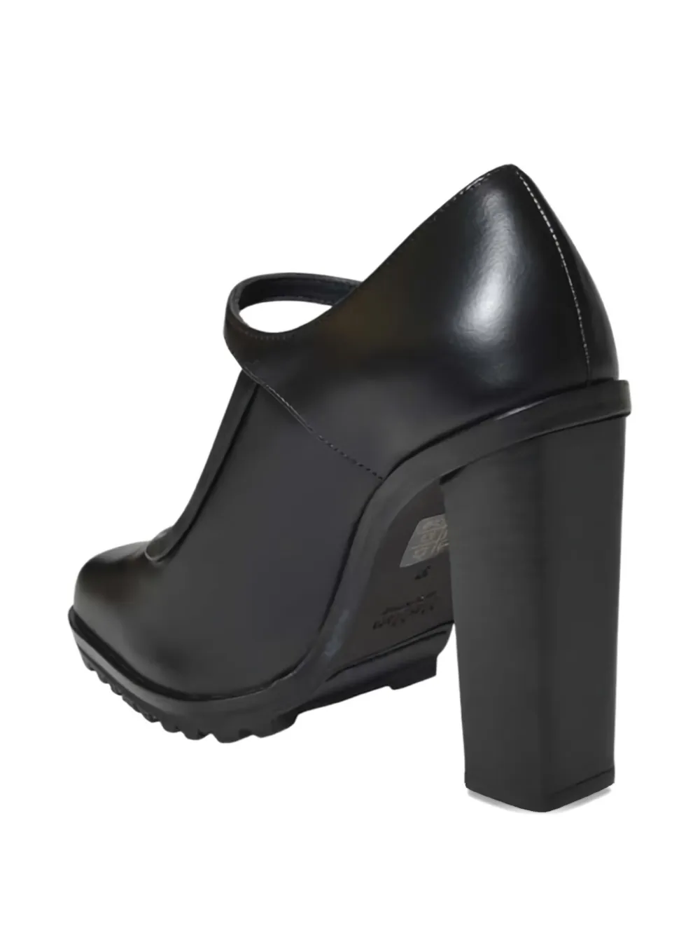 Max Mara Mary Janes Buckle-strap Pumps In Animal Print
