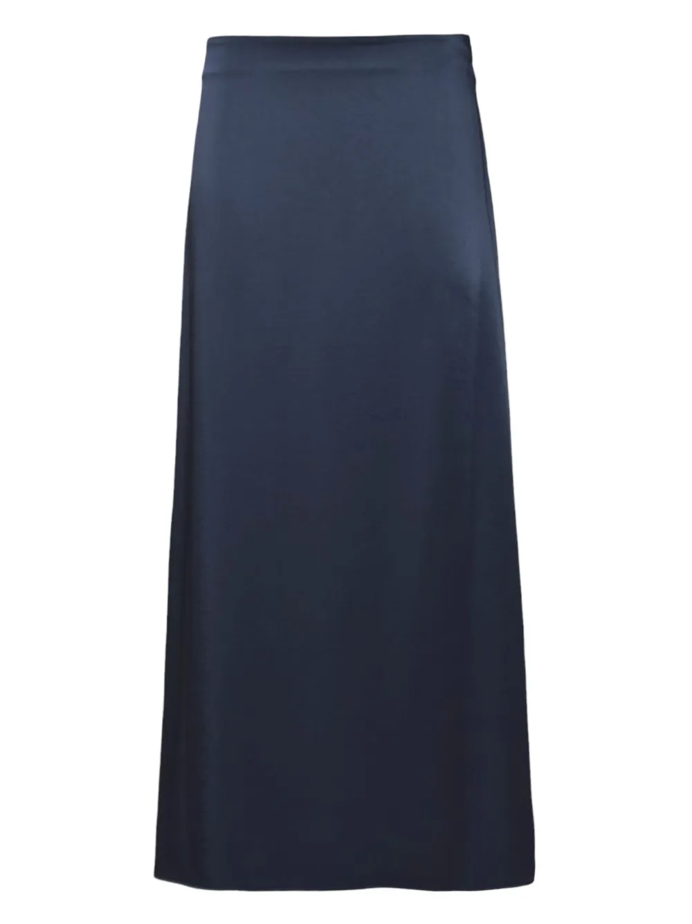 satin midi skirt