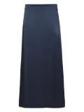 Weekend Max Mara satin midi skirt - Blue