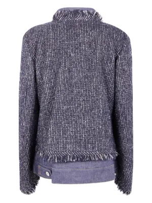 sacai（サカイ）ツイードジャケット - FARFETCH