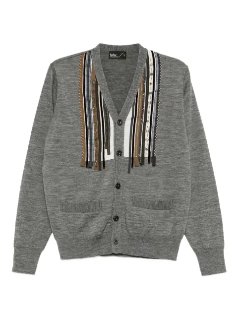 Kolor striped cardigan