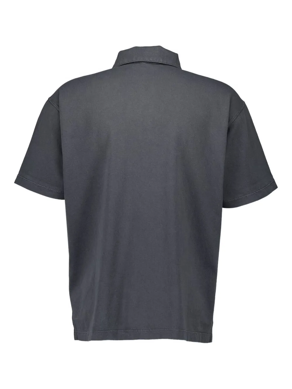 Stone Island Poloshirt met logoprint - Grijs