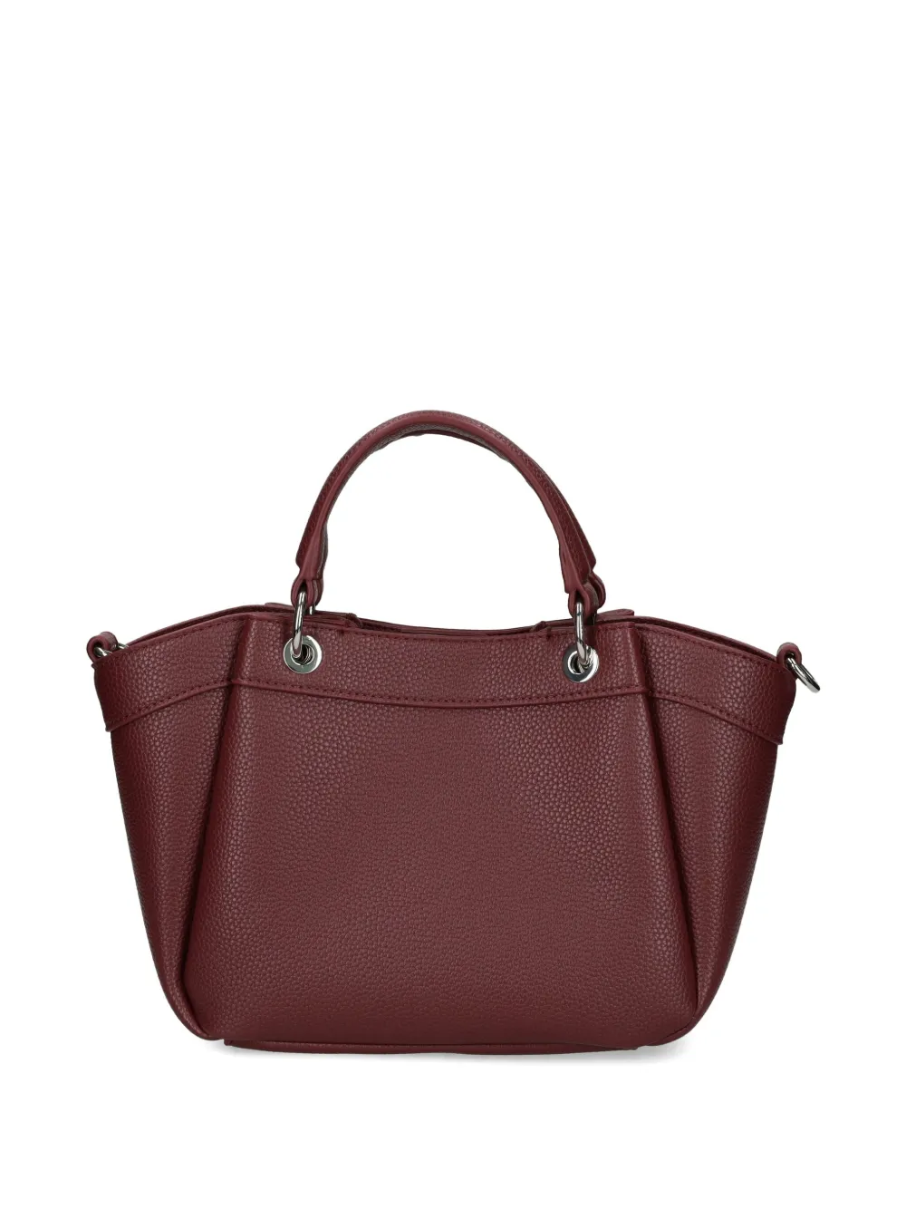 Armani Exchange small logo-print tote bag Rood