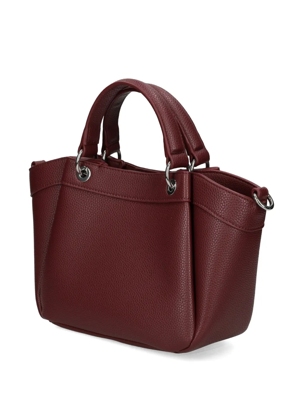 Armani Exchange small logo-print tote bag Rood