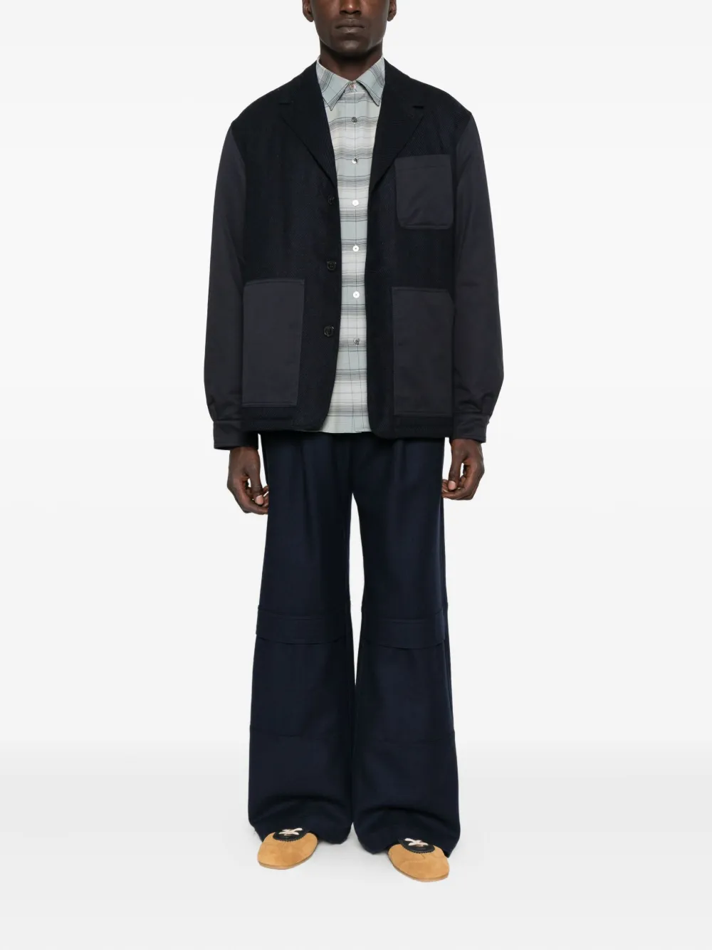 ROVI lucca patch-pocket three-button jacket | Blazers | Image 2