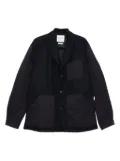 ROVI lucca patch-pocket three-button jacket - Blue