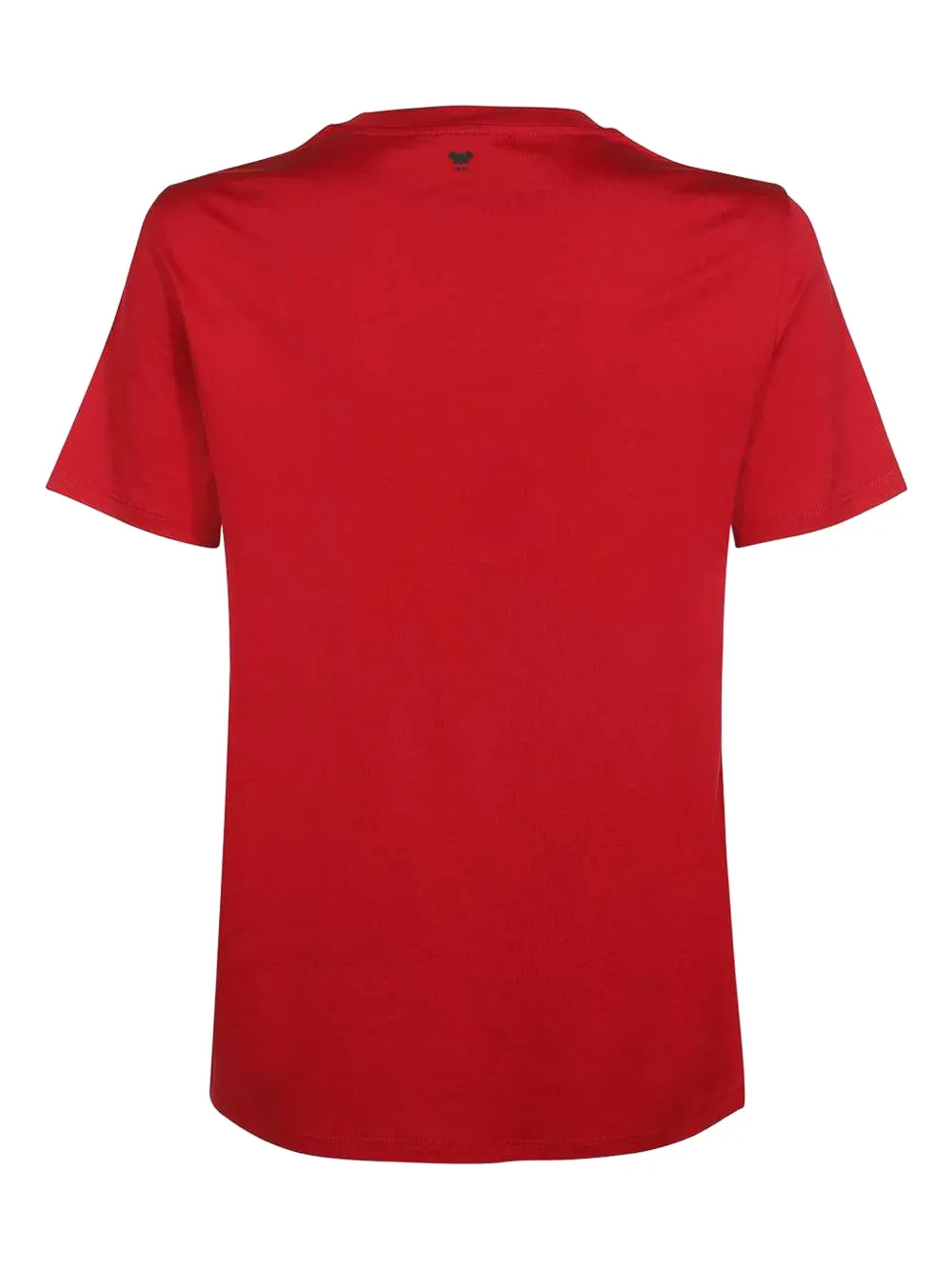 Weekend Max Mara rabbit-print cotton T-shirt Rood