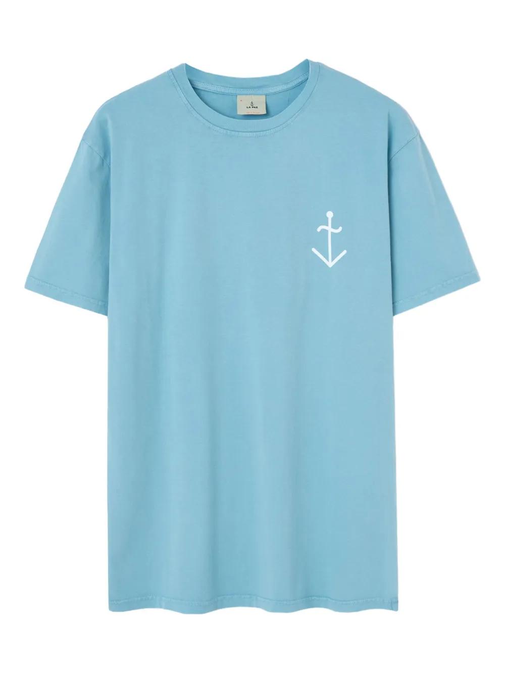 LA PAZ Dantas logo-print T-shirt | Blue | Image 1