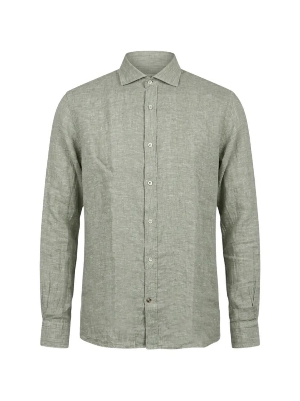 Alley Docks 963 linen shirt - Grün