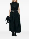 Simone Rocha draped maxi dress - Black
