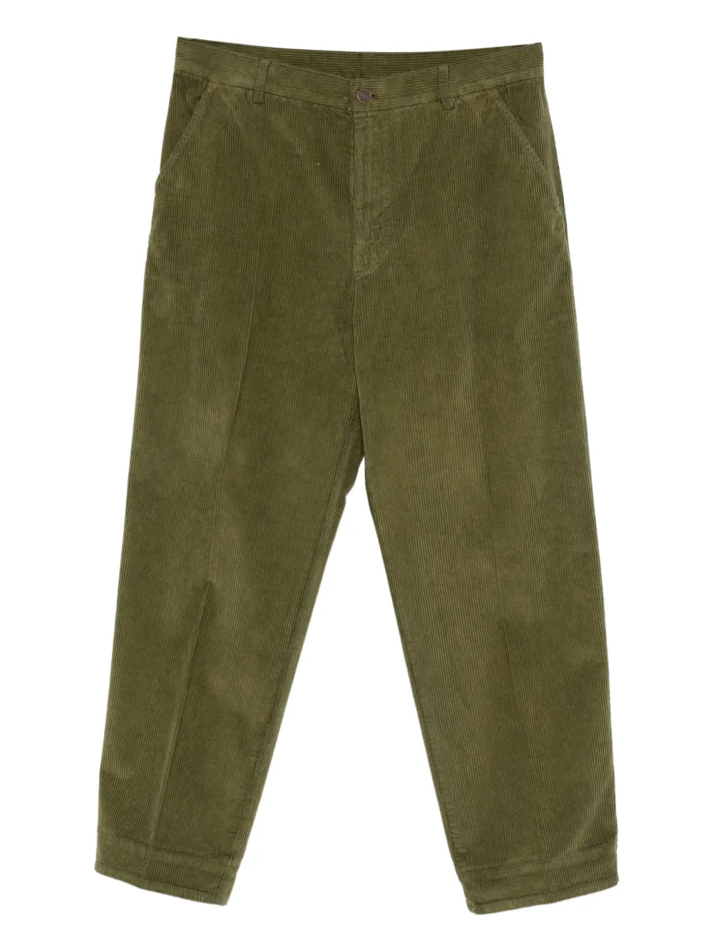 Cellar Door corduroy pocket trousers | Green | Image 1
