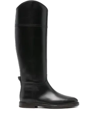 Proenza Schouler レザー ブーツ | ブラック | FARFETCH JP