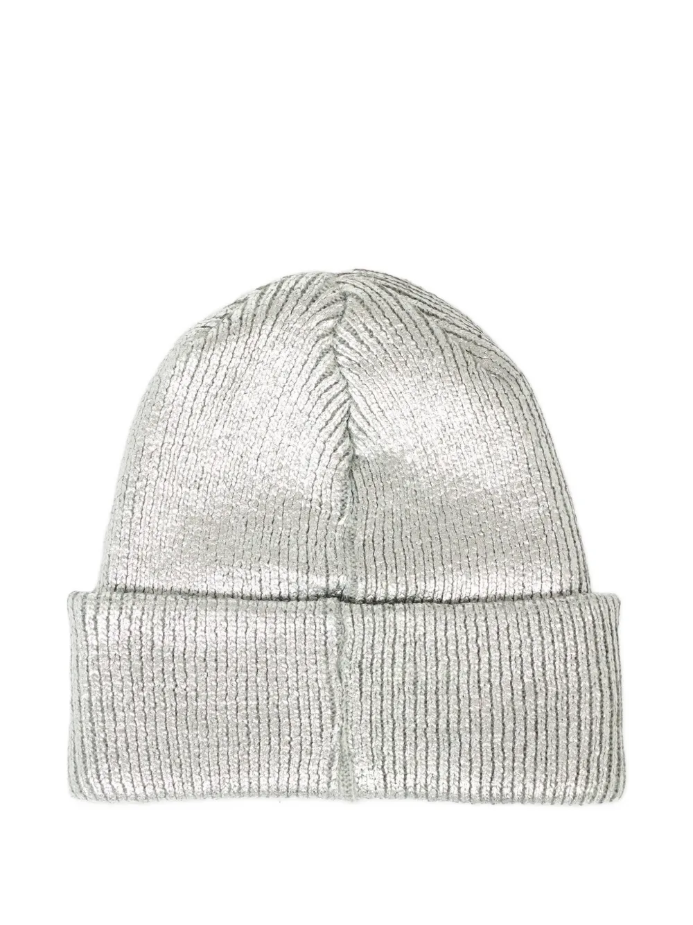 MSGM Kids embroiderd-logo beanie Grijs