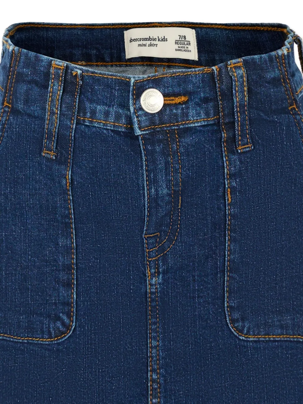 ABERCROMBIE FITCH KIDS Mini-spijkerrok met zak Blauw