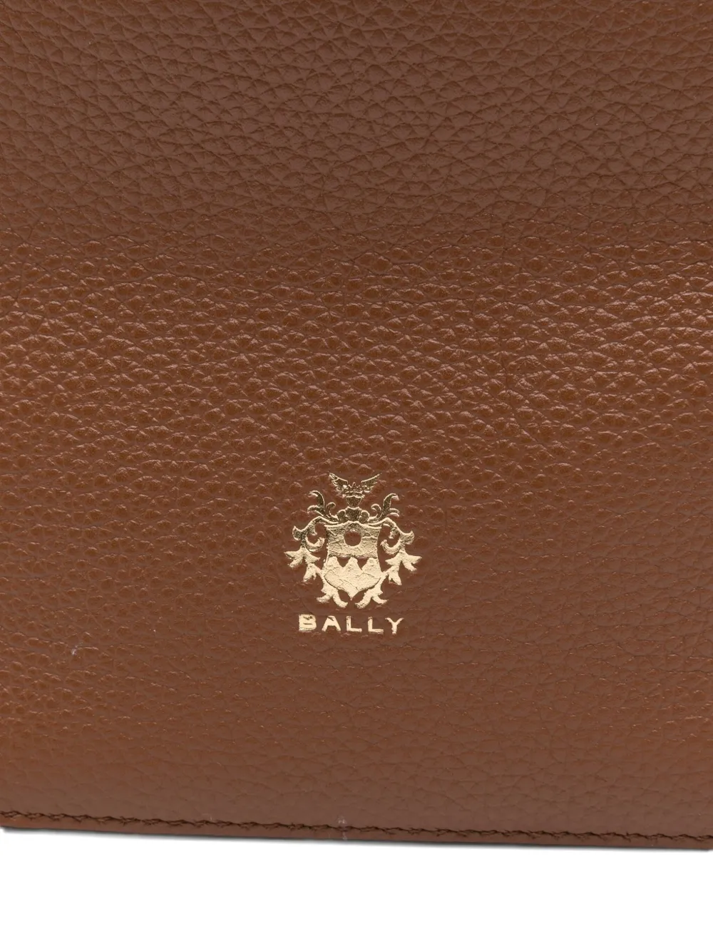 Bally Leren bucket-tas Bruin