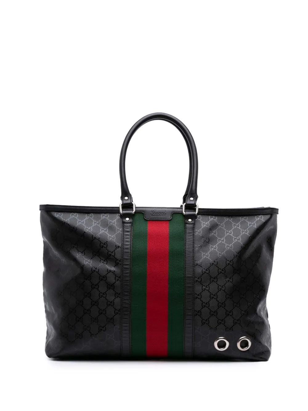 2016-2025 Large GG Imprime Web 500 tote bag
