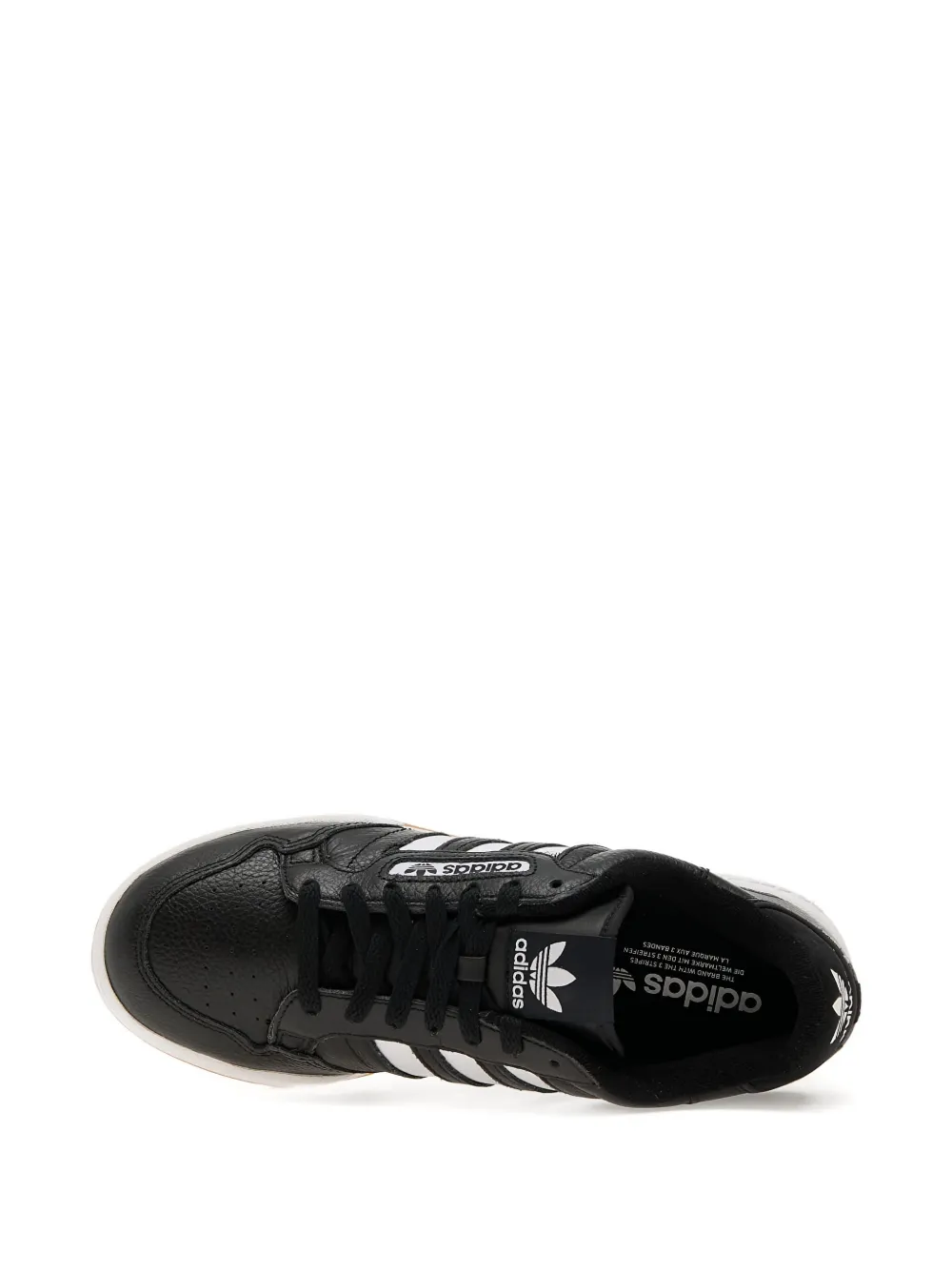adidas Continental 80 Stripes leather sneakers Black