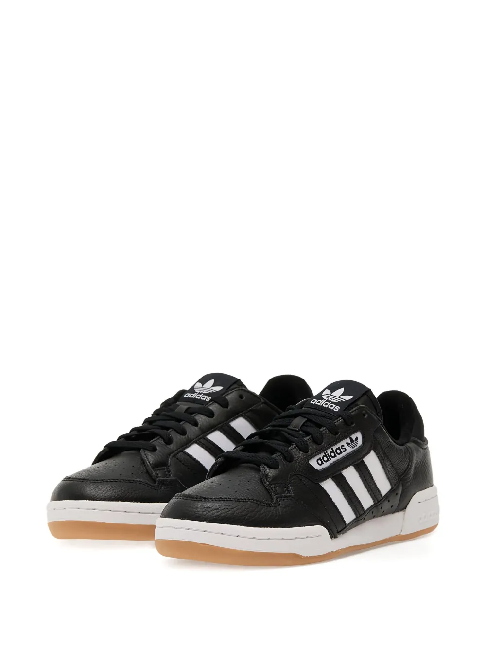 adidas Continental 80 Stripes leather sneakers Black