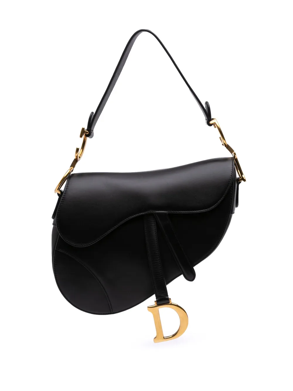 2018 Smooth Calfskin Saddle Bag shoulder bag
