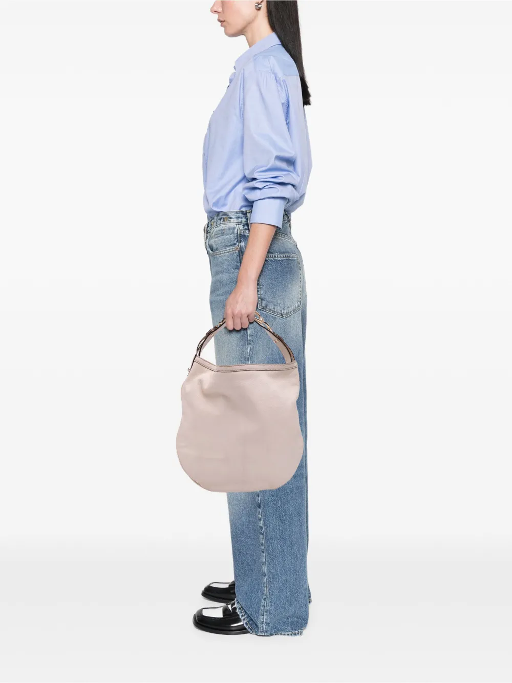 Gucci Pre-Owned 2000-2015 Leather Horsebit hobo bag | Pre-Owned | Image 2