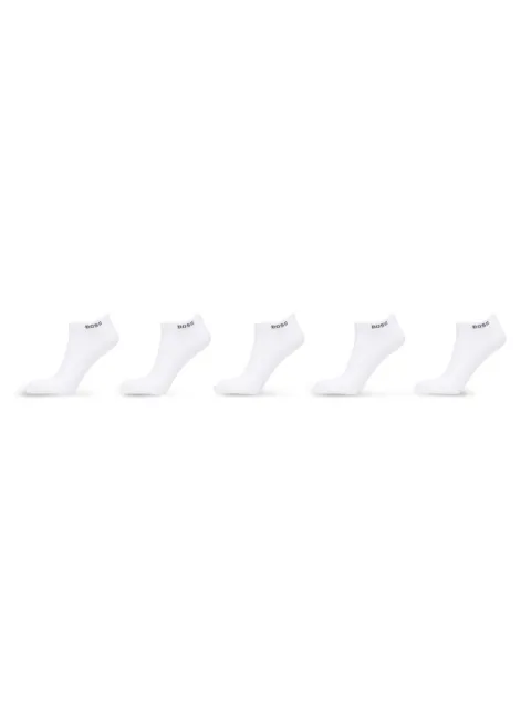HUGO logo ankle socks (pack of five)