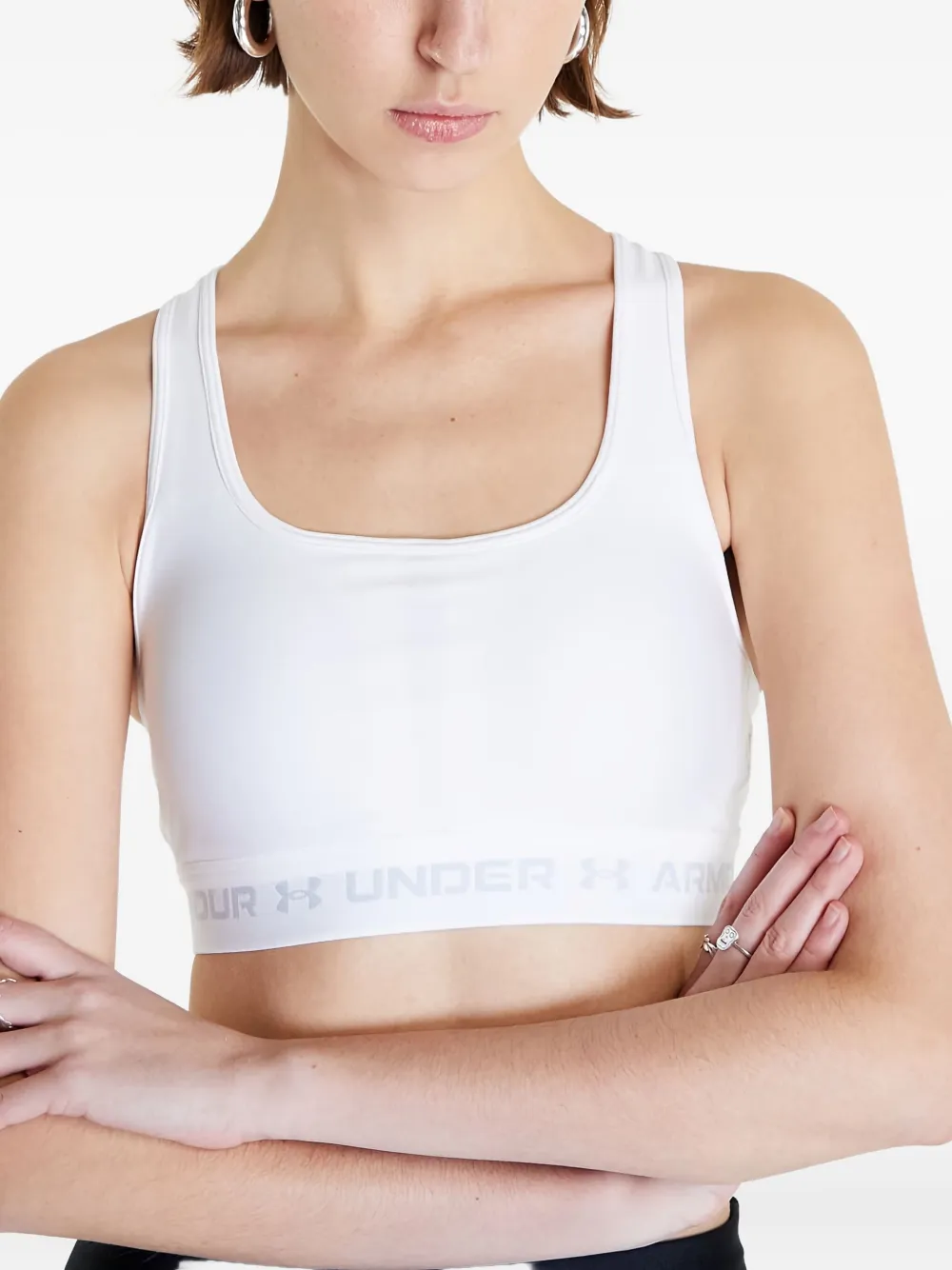 Under Armour Bh met gekruiste bandjes Wit