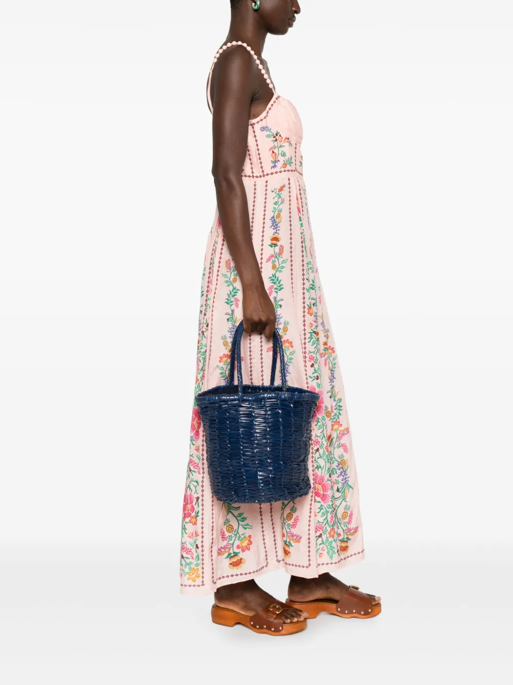 DRAGON DIFFUSION woven leather bucket bag | Image 2