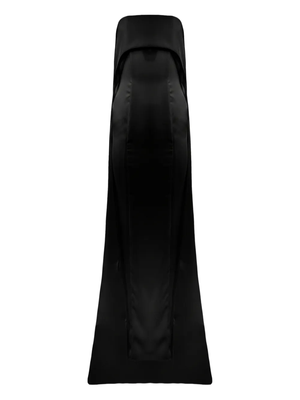 Vestiaire d'un Oiseau Libre off-shoulder gown | Black | Image 1