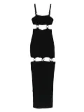 Vestiaire d'un Oiseau Libre ring-detail sleeveless dress - Black