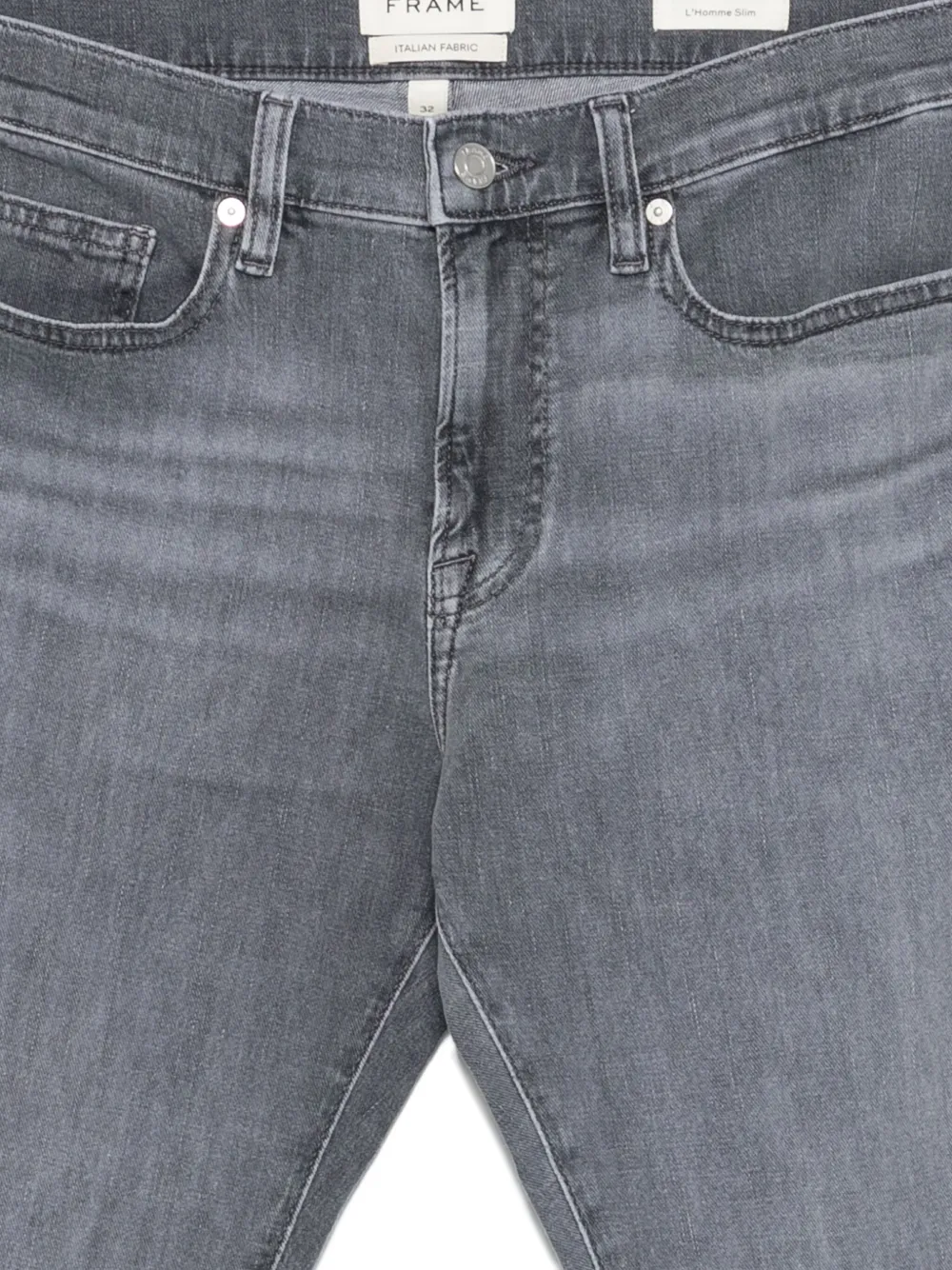 FRAME slim jeans Grijs
