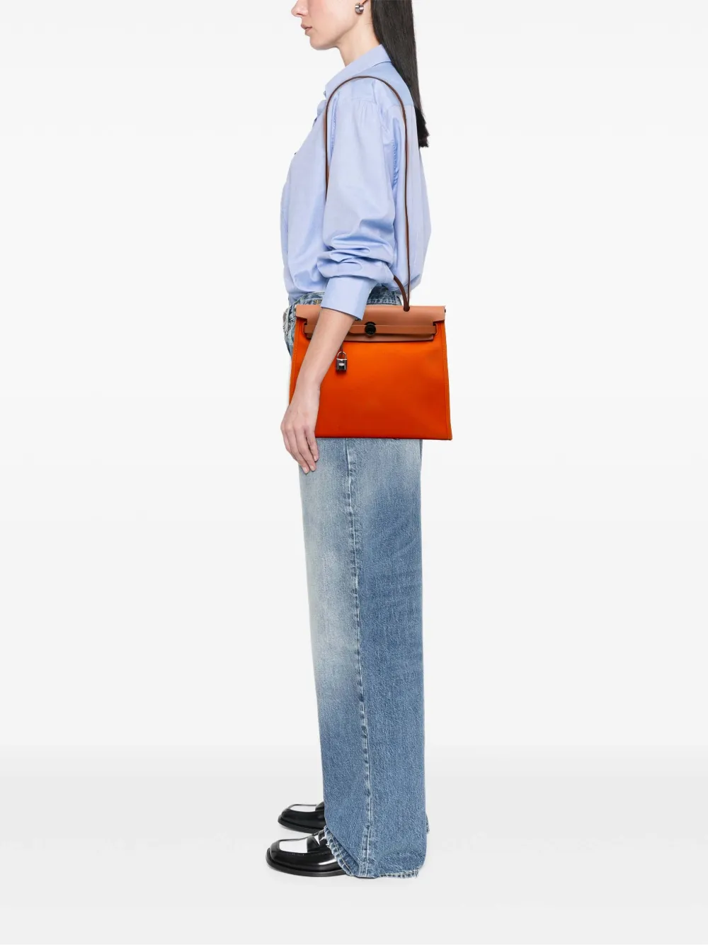 Hermès Pre-Owned 2010 Toile Herbag Zip Satchel-Tasche 31cm | Pre-owned & Archive | Image 2