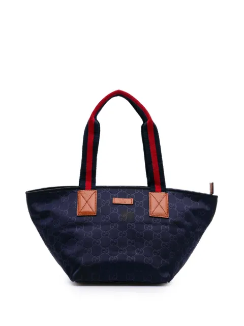 Gucci Pre-Owned 2016-2025 GG Nylon Web tote bag