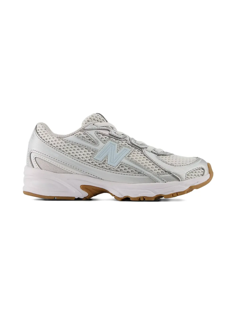 New Balance Kids 740 Bungee sneakers - Wit