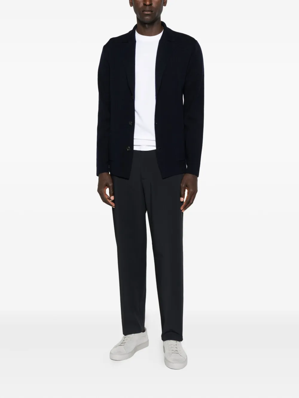 Daniele Fiesoli Buttoned Patch-pockets Cardigan In Black