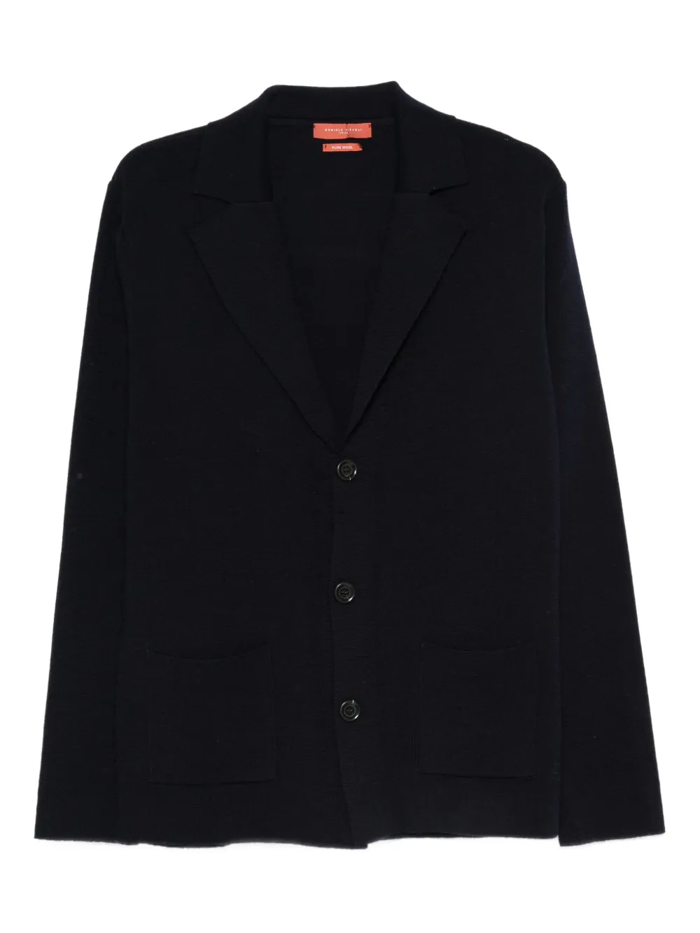 Daniele Fiesoli Buttoned Patch-pockets Cardigan In Black