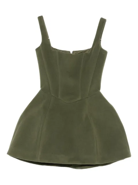 Vestiaire d'un Oiseau Libre square-neck flared mini dress