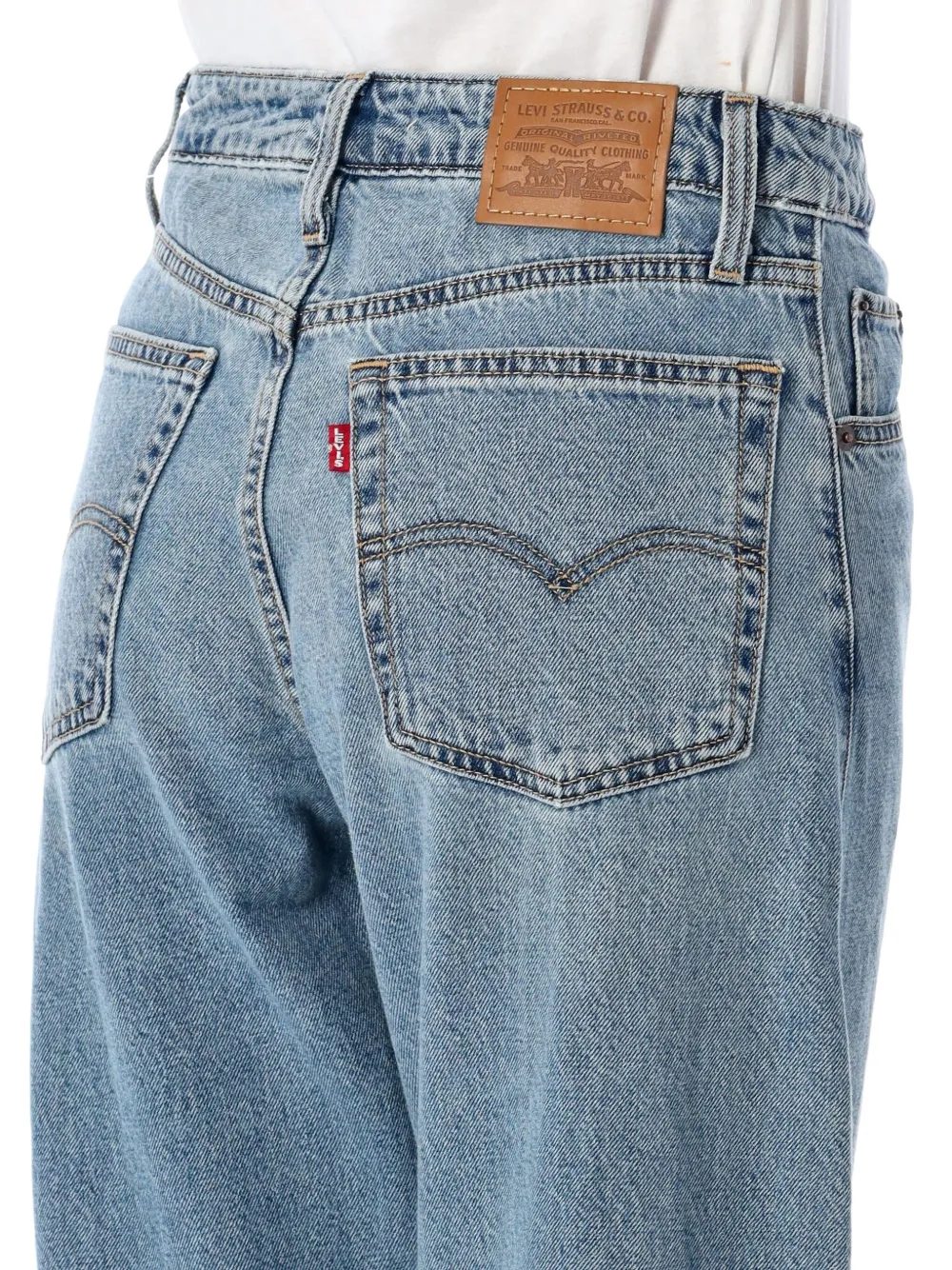 Levi's Baggy Dad Barrel jeans Blauw
