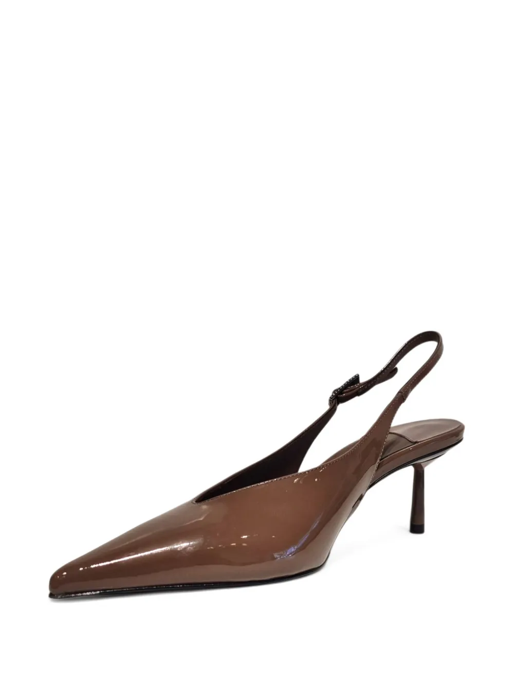Le Silla 80mm Clivage heeled pumps Brown