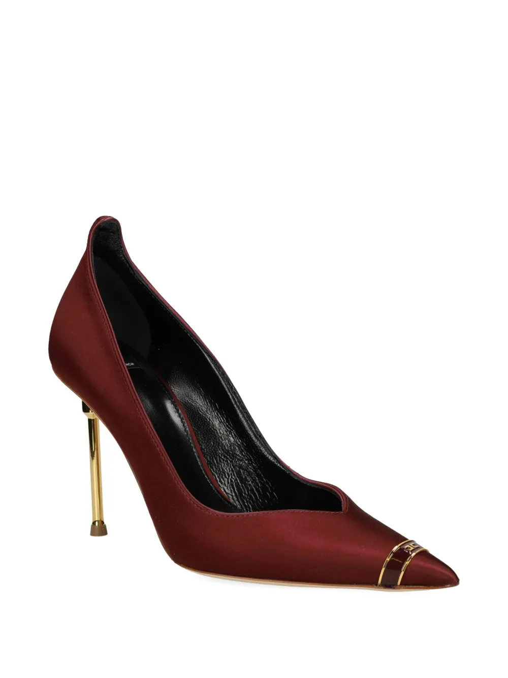 Elisabetta Franchi metallic-trimmed pointed-toe pumps | Heeled Pumps | Image 2