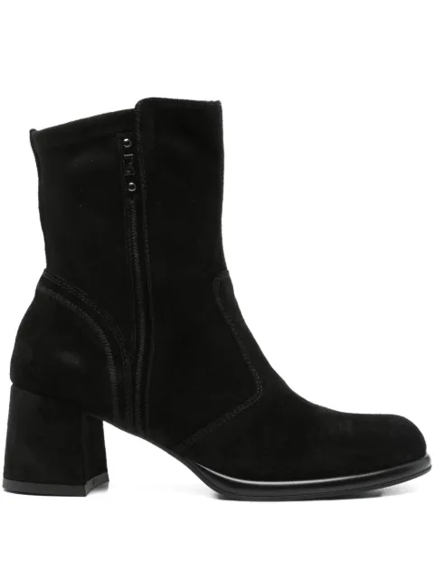 NERO GIARDINI 60mm suede block-heel boots