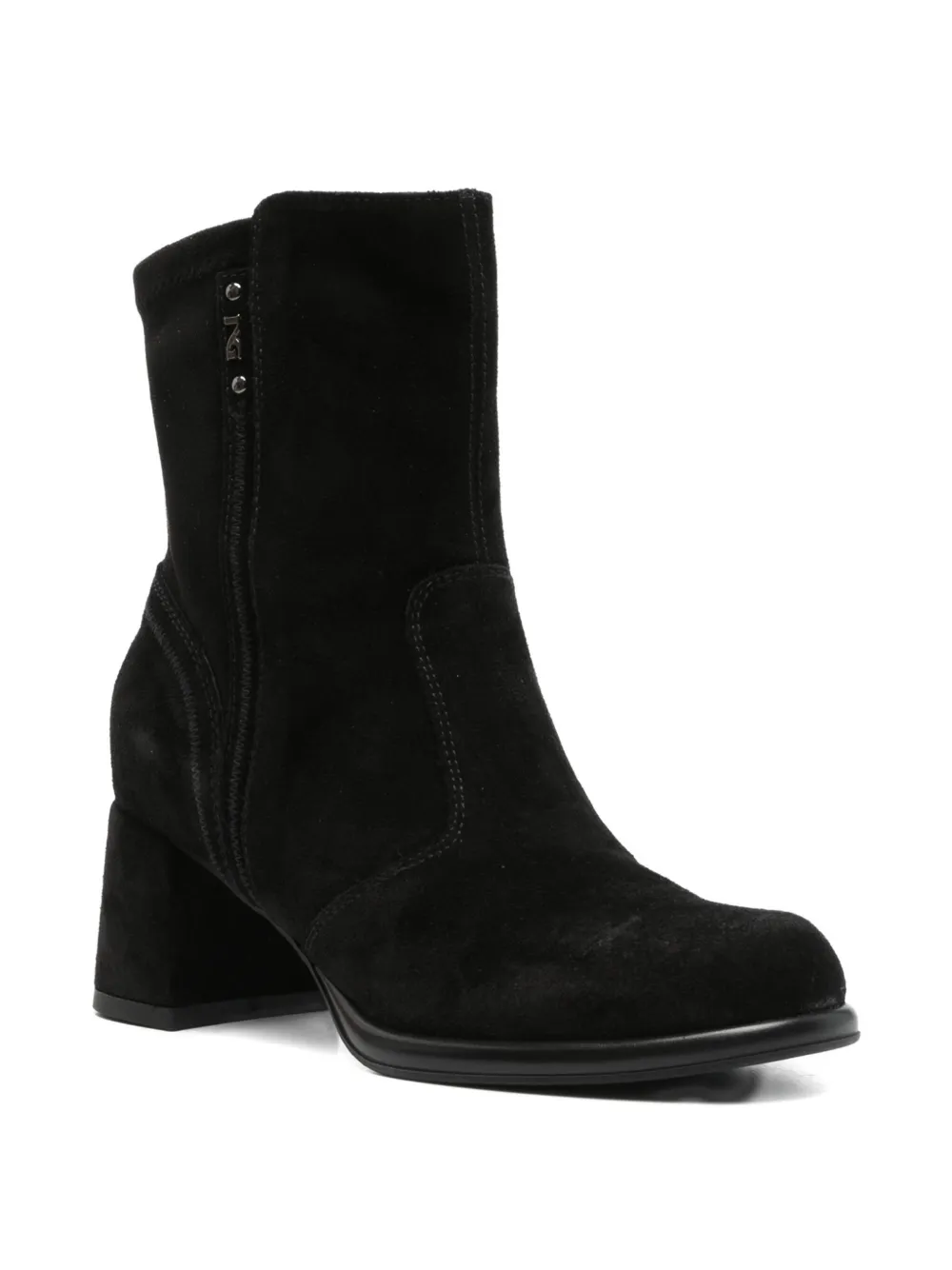 NERO GIARDINI 60mm suede block-heel boots | Ankle Boots | Image 2